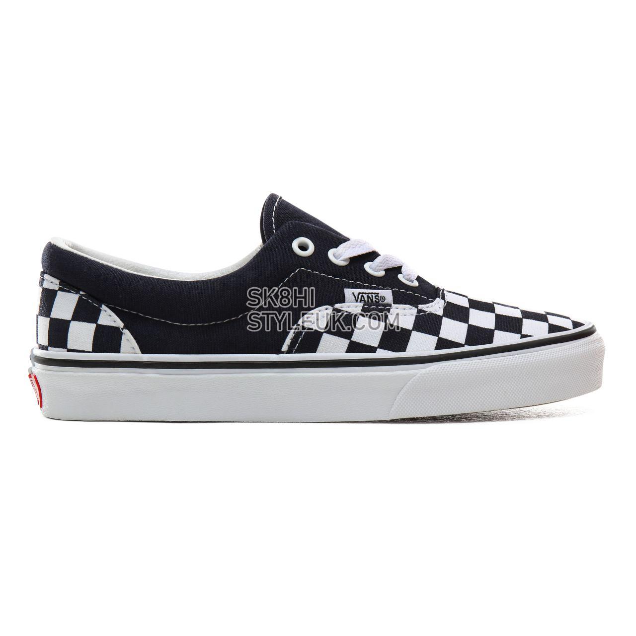 Vans Checkerboard Era Classic Womens - (Checkerboard) Night Sky/True White VN0A4BV4VXJ Shoes