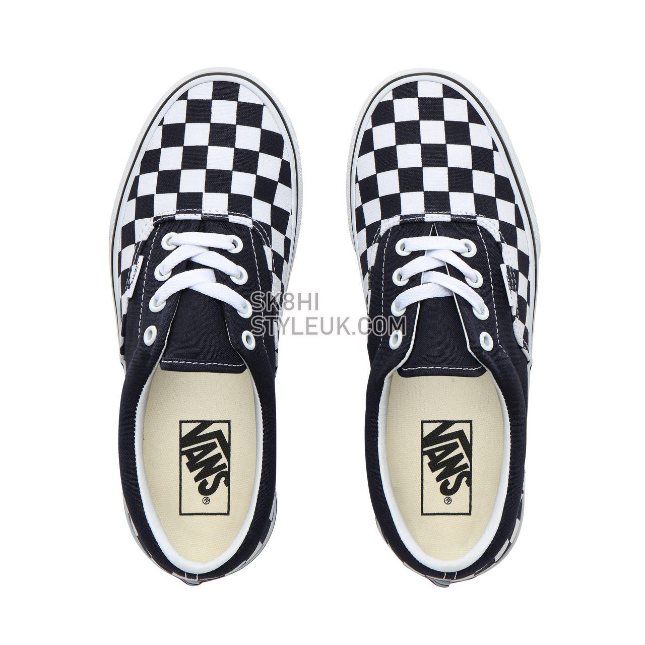 Vans Checkerboard Era Classic Womens - (Checkerboard) Night Sky/True White VN0A4BV4VXJ Shoes