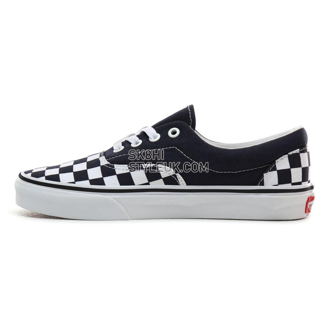 Vans Checkerboard Era Classic Womens - (Checkerboard) Night Sky/True White VN0A4BV4VXJ Shoes