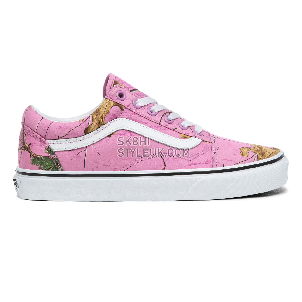 Vans Realtree Xtra x Vans  Xtra x Vans Old Skool Classic Womens - (Realtree Xtra) wild orchid VN0A4BV5TPT Shoes