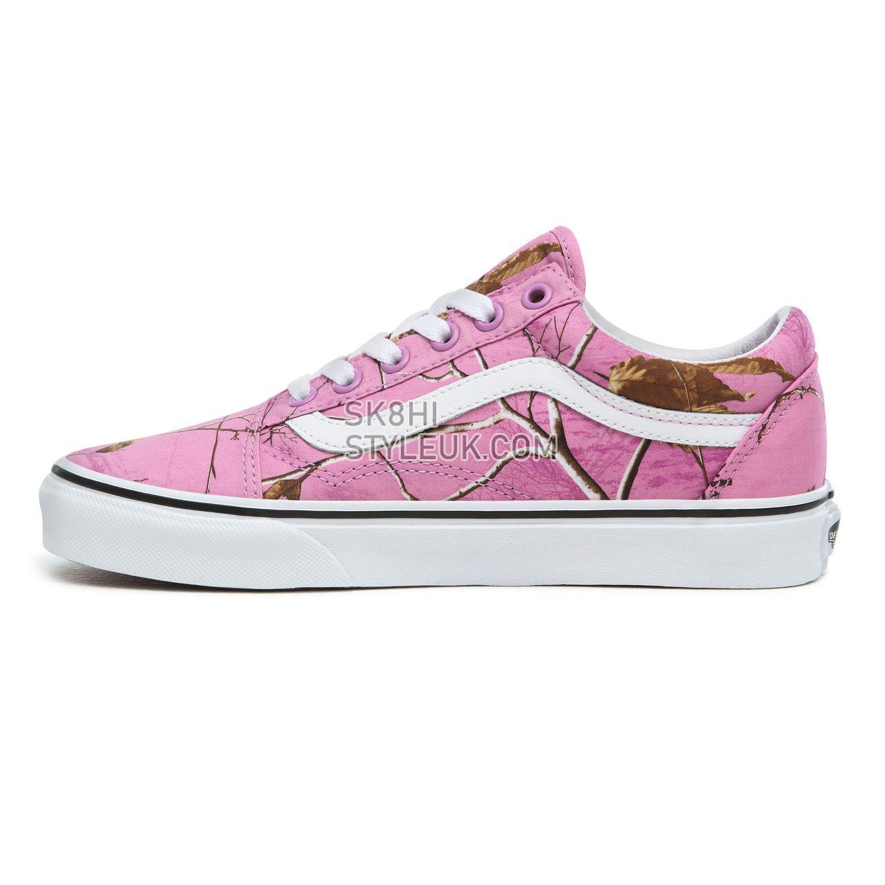 Vans Realtree Xtra x Vans  Xtra x Vans Old Skool Classic Womens - (Realtree Xtra) wild orchid VN0A4BV5TPT Shoes