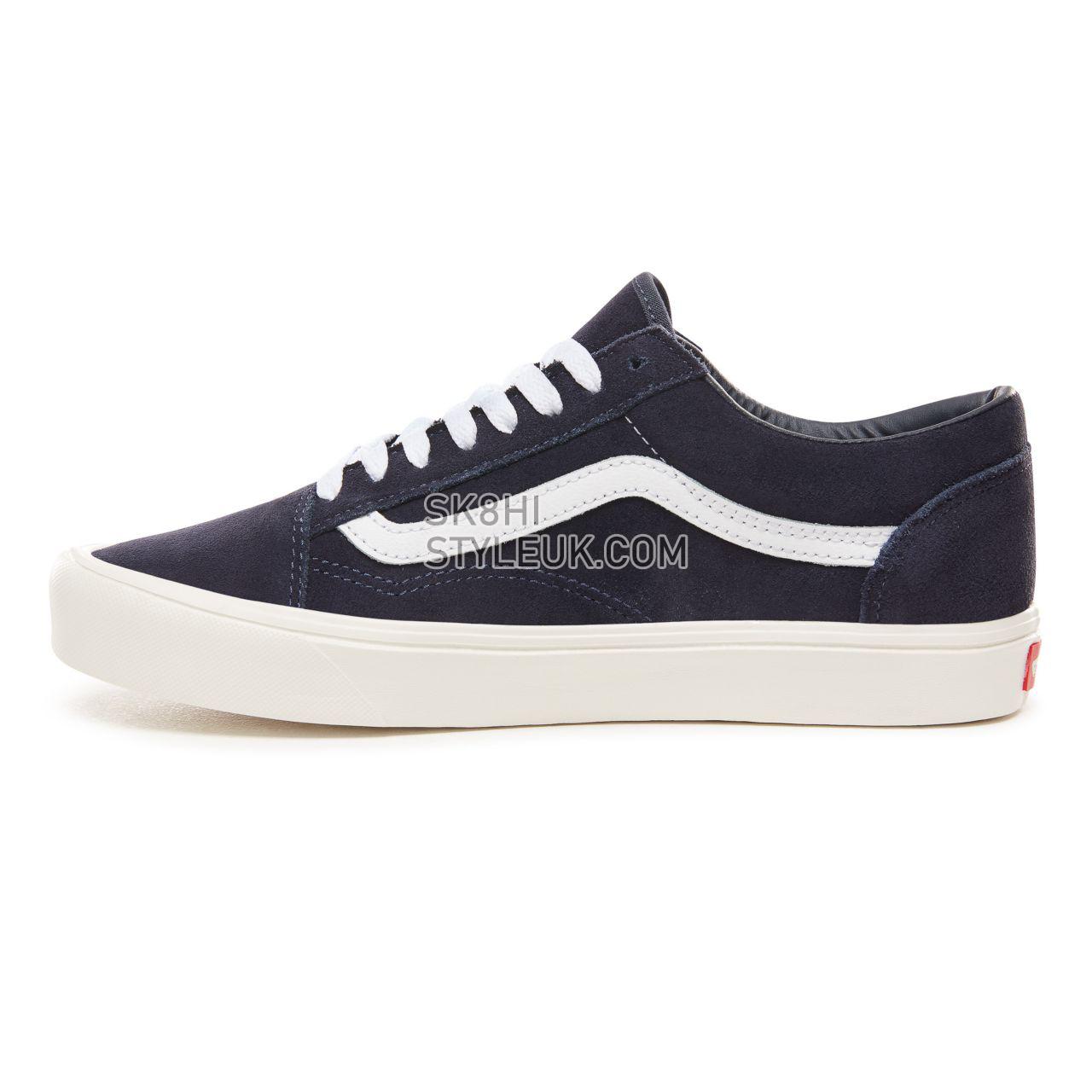 Vans Suede Old Skool Lite Classic Mens Womens - (Suede) Sky Captain/Marshmallow VN0A2Z5WULG Shoes