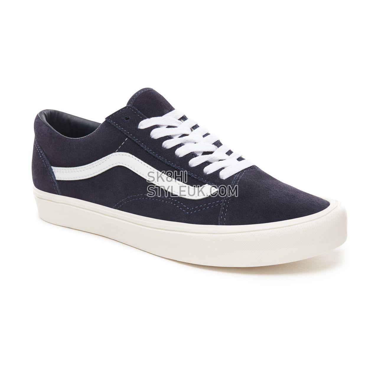 Vans Suede Old Skool Lite Classic Mens Womens - (Suede) Sky Captain/Marshmallow VN0A2Z5WULG Shoes