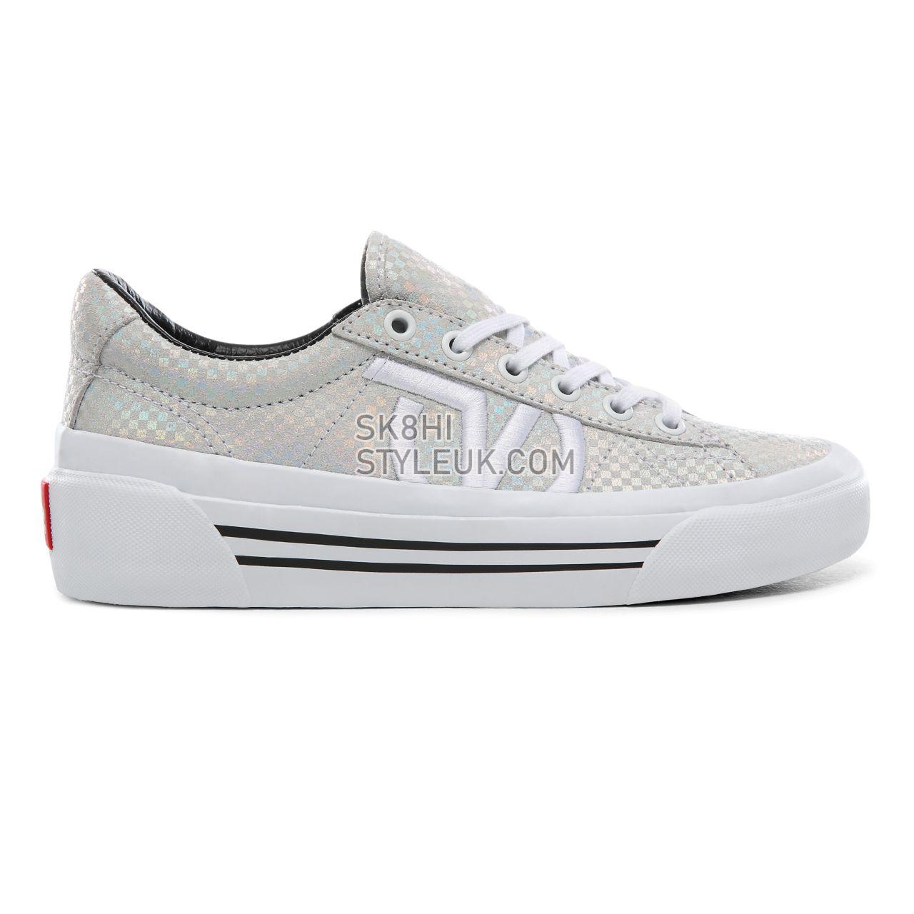 Vans Glory Check Sid NI Classic Womens - (Glory Check) true white/black VN0A4BNFTWA Shoes