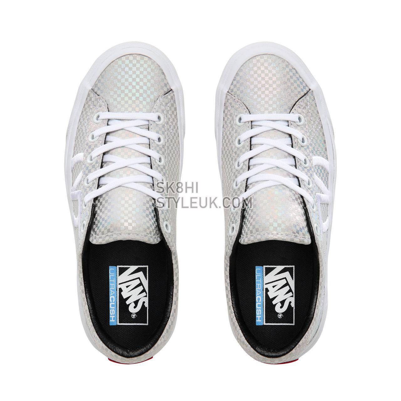 Vans Glory Check Sid NI Classic Womens - (Glory Check) true white/black VN0A4BNFTWA Shoes