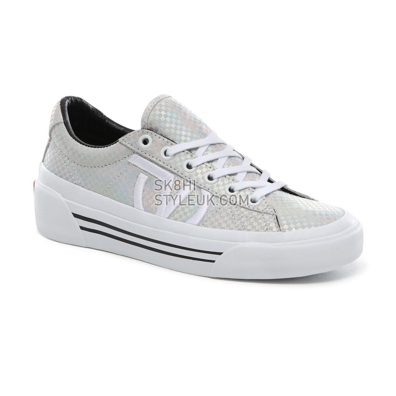 Vans Glory Check Sid NI Classic Womens - (Glory Check) true white/black VN0A4BNFTWA Shoes