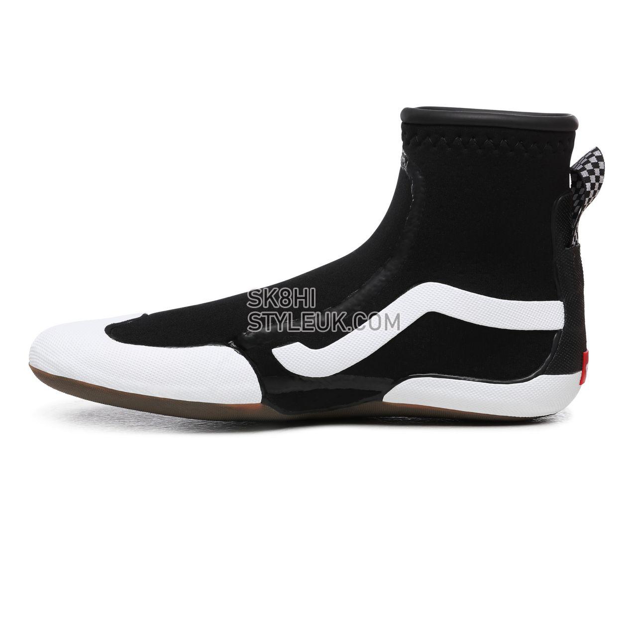 Vans Surf Boot Mid Mens Womens - Black-True White VN0A45K66BT Shoes