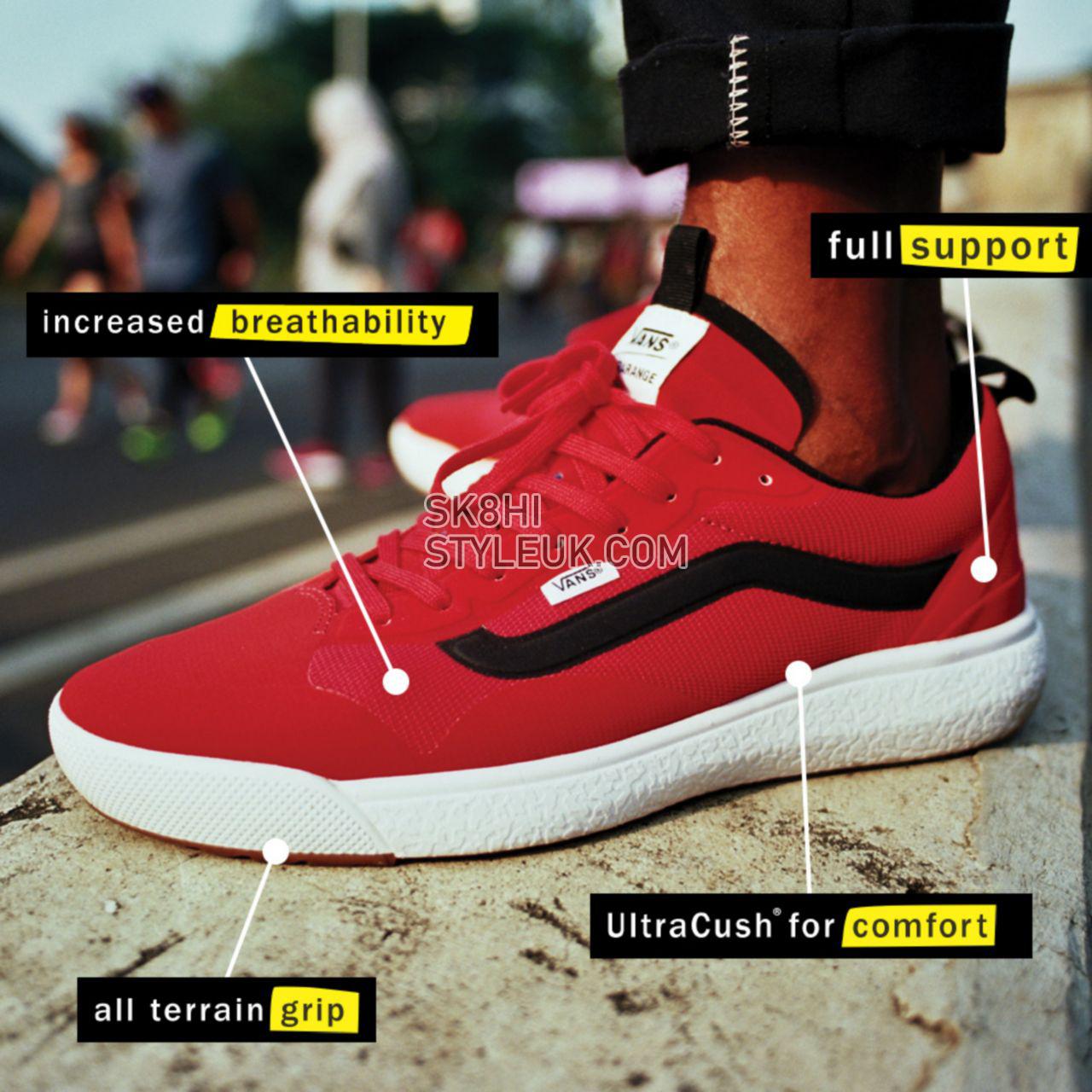 Vans UltraRange EXO Red Classic Mens Womens - Red VN0A4U1KRED Shoes