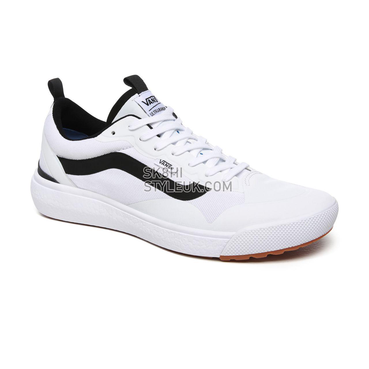 Vans UltraRange EXO White Classic Mens Womens - White VN0A4U1KWHT Shoes