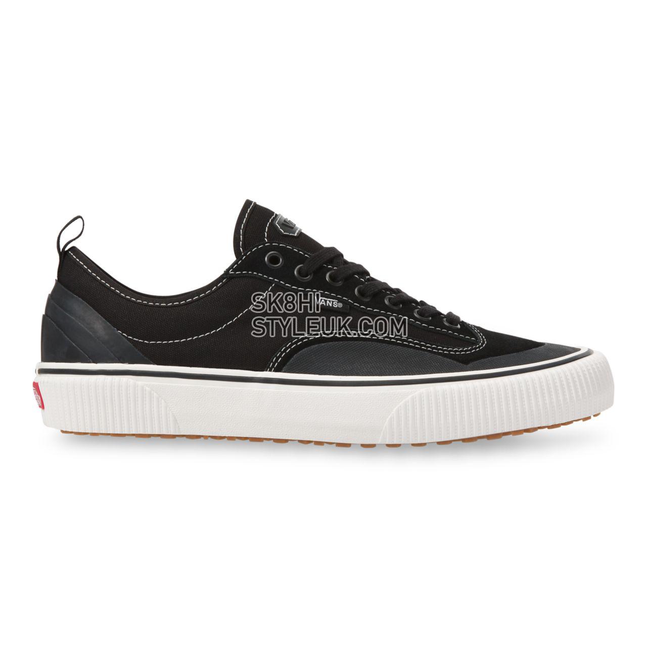 Vans Canvas Destruct Surf Black Classic Mens Womens - (Canvas) Black/Marshmallow VN0A4BTLVQE Shoes