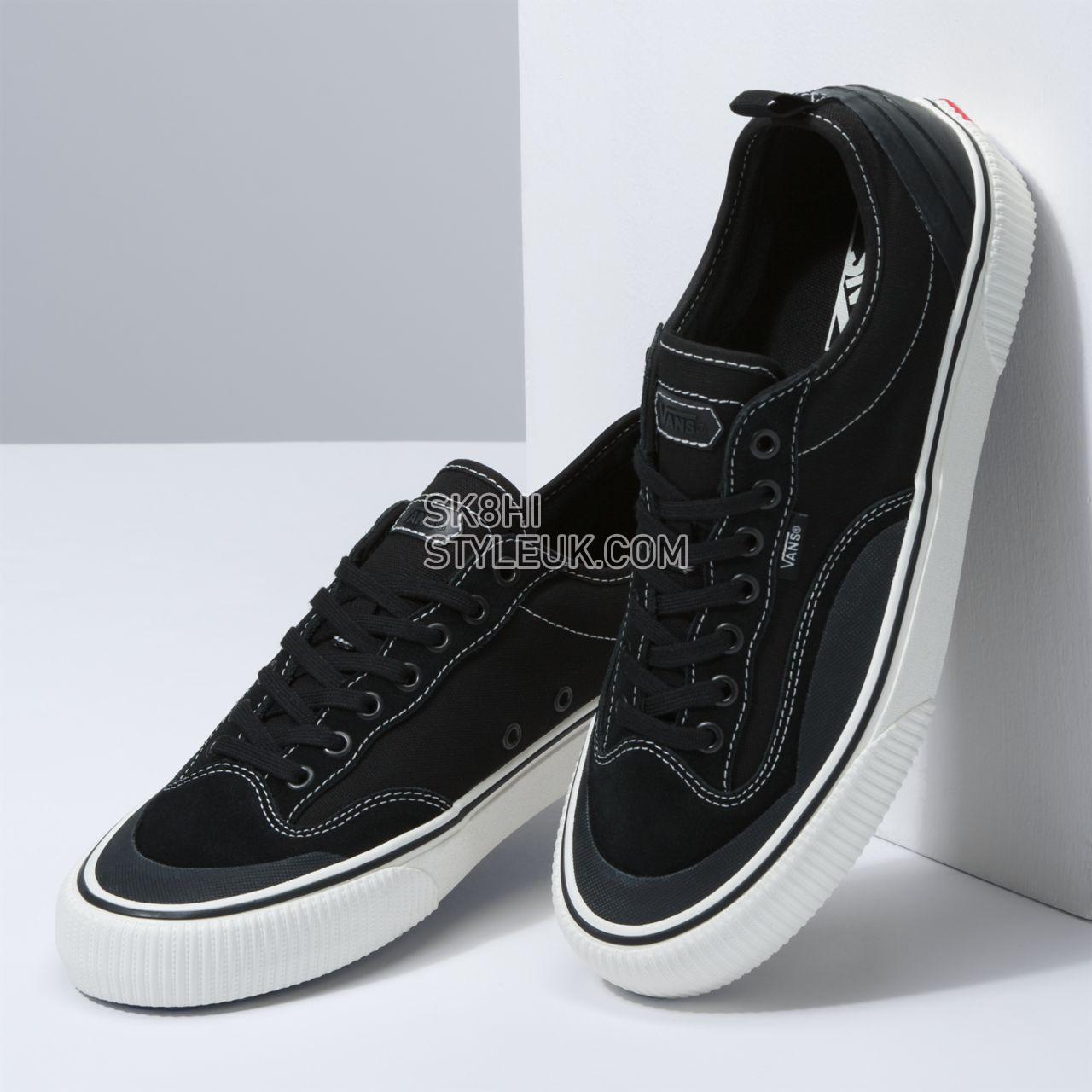 Vans Canvas Destruct Surf Black Classic Mens Womens - (Canvas) Black/Marshmallow VN0A4BTLVQE Shoes