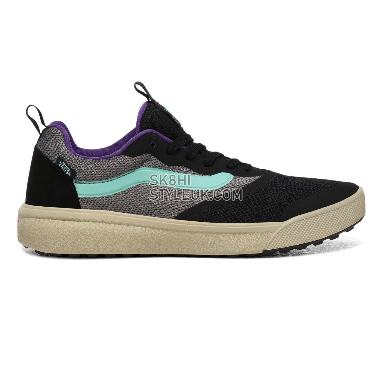 Vans 2-Tone UltraRange Rapidweld Black Classic Mens Womens - (Two Tone) Black/Eucalyptus VN0A3MVUXV7 Shoes