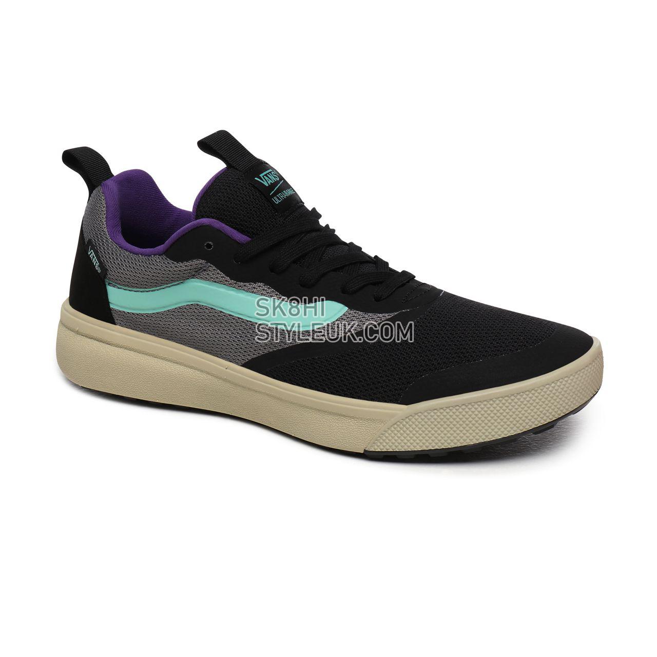 Vans 2-Tone UltraRange Rapidweld Black Classic Mens Womens - (Two Tone) Black/Eucalyptus VN0A3MVUXV7 Shoes