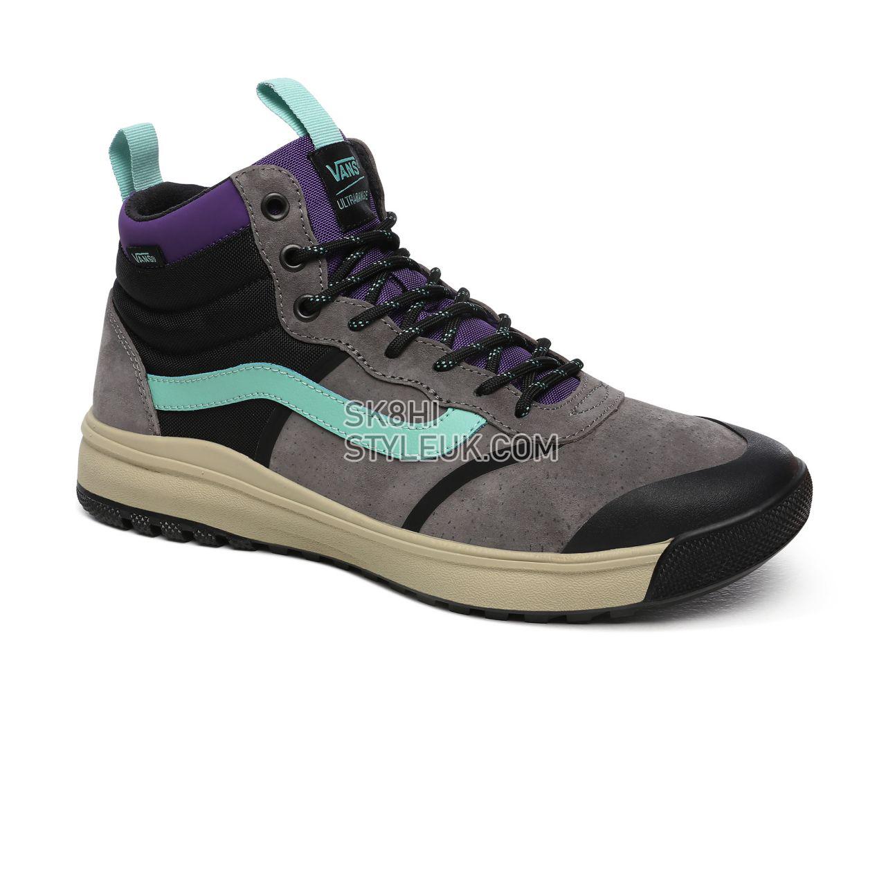 Vans MTE UltraRange Hi DL Grey Classic Mens Womens - (Mte) Pewter/Eucalyptus VN0A4BU5XV3 Shoes