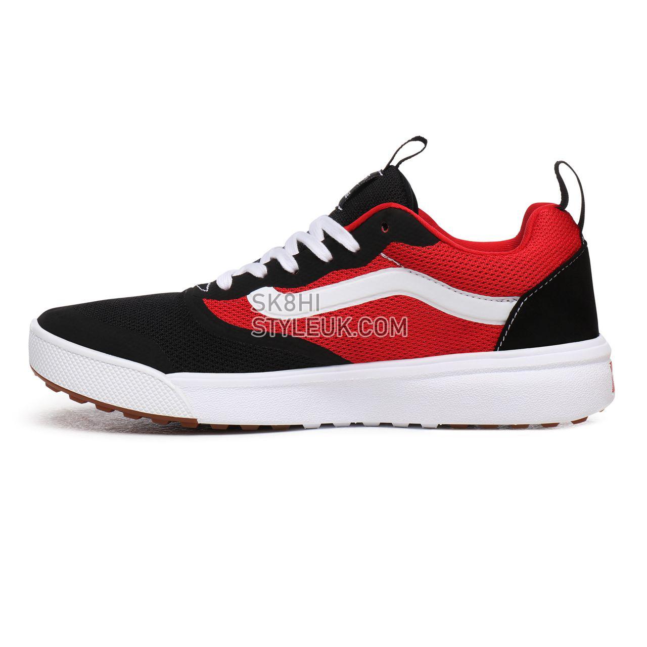 Vans 2-Tone UltraRange Rapidweld Black Classic Mens Womens - (Two Tone) Black/Red VN0A3MVUXV8 Shoes