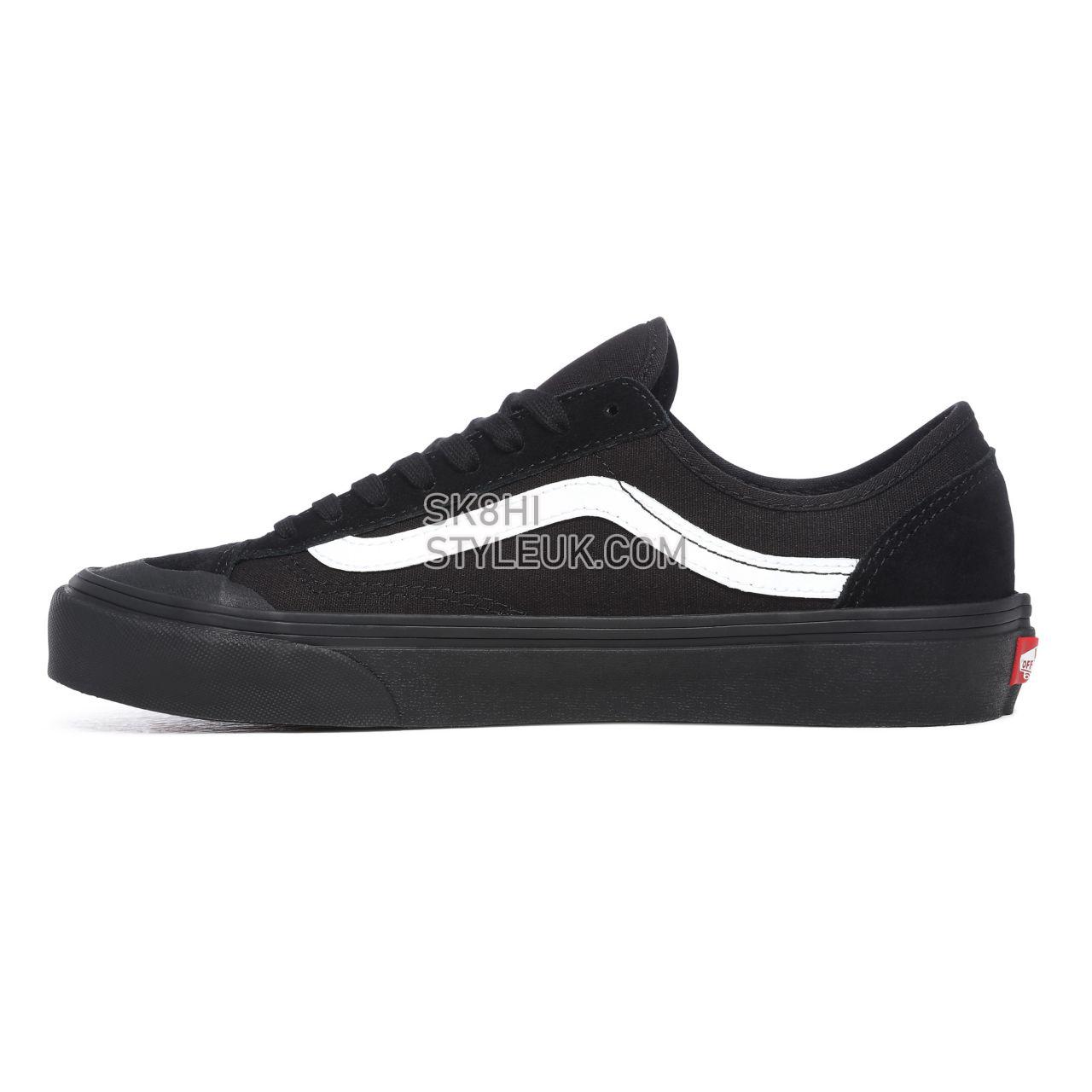 Vans Style 36 Decon Surf Black Classic Mens Womens - Black/Black/White VN0A3MVLB8C Shoes