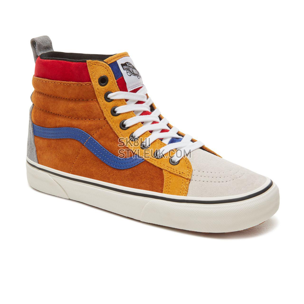 Vans Sk8-Hi MTE Classic Mens Womens - (Mte) Sudan Brown/Mazarine Blue VA33TXUC9 Shoes