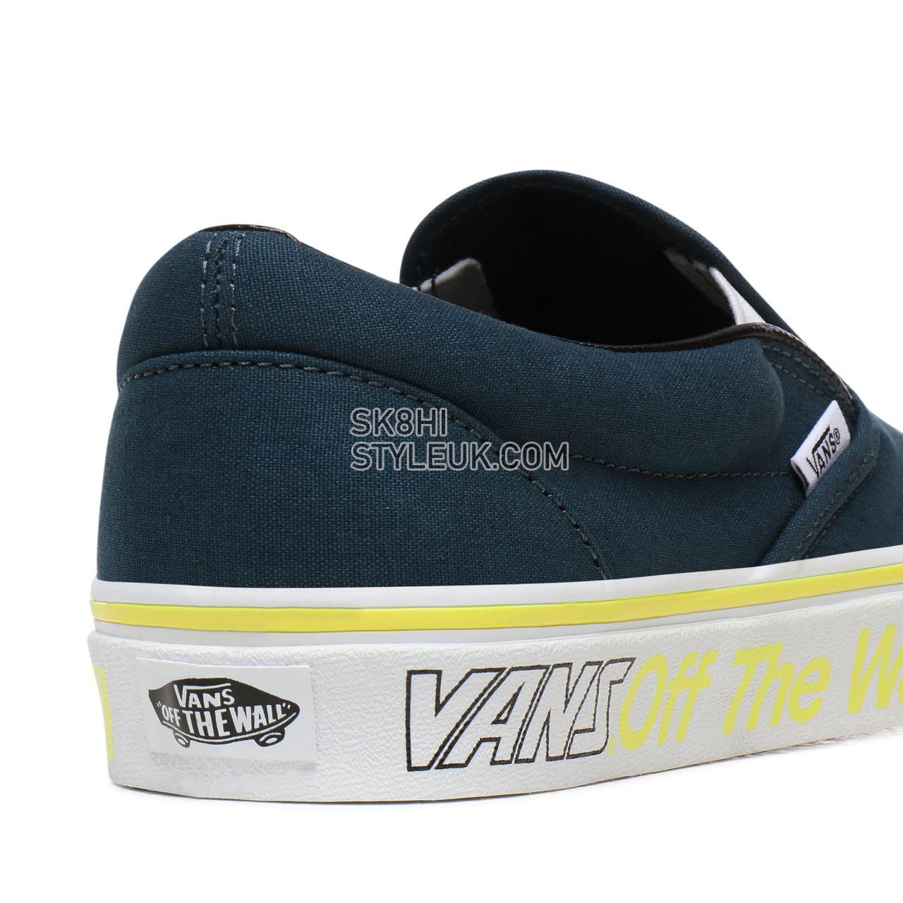 Vans Sport Classic Slip-On Navy Classic Mens Womens - (Sport) Multi/True White VN0A4U38WNA Shoes