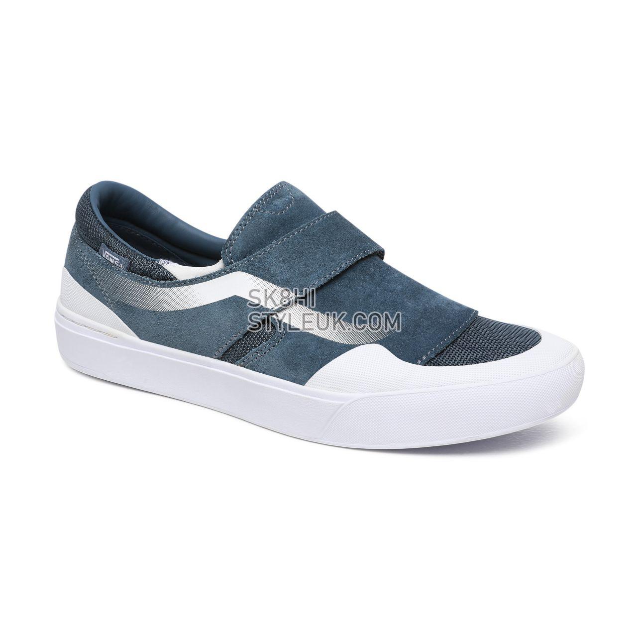 Vans Mirage Slip-On EXP Pro Blue Classic Mens Womens - (Mirage) Blue/White VN0A4P38W5J Shoes