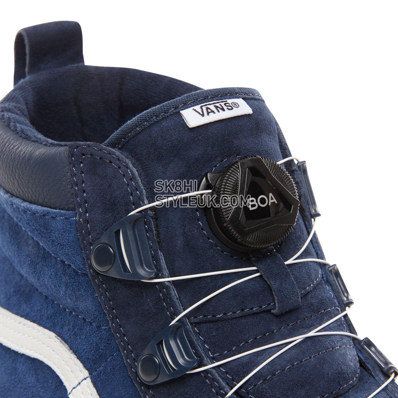 Vans Sk8-Hi MTE Boa Classic Mens Womens - (Mte) Navy/True White VN0A3ZCGUQE Shoes