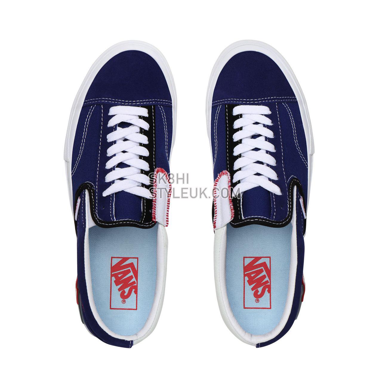 Vans Slip-On CAP Blue Classic Mens Womens - Blueprint/Bit Of Blue VN0A3WM5XHR Shoes