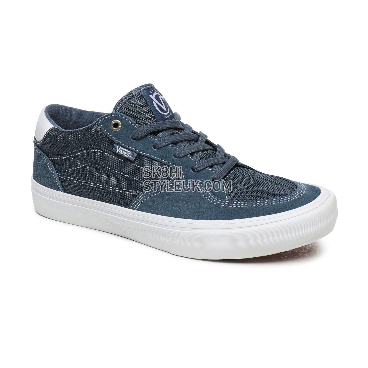 Vans Mirage Rowan Zorilla Pro Blue Classic Mens Womens - (Mirage) Blue/White VN0A4TZCW5J Shoes