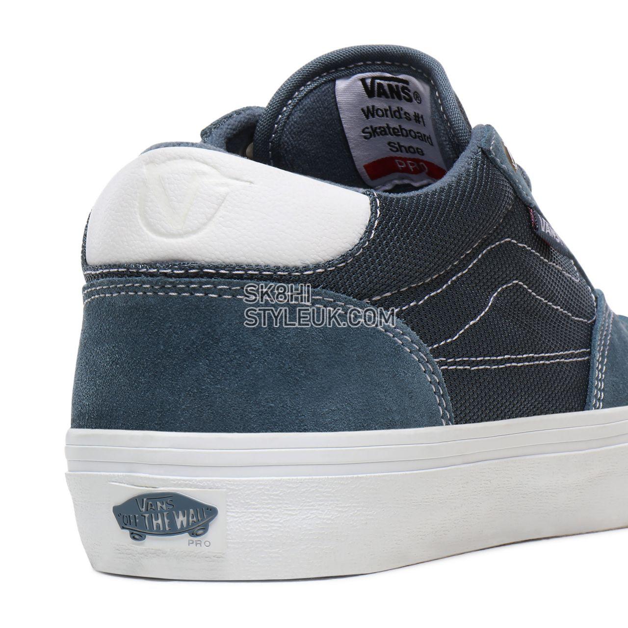 Vans Mirage Rowan Zorilla Pro Blue Classic Mens Womens - (Mirage) Blue/White VN0A4TZCW5J Shoes