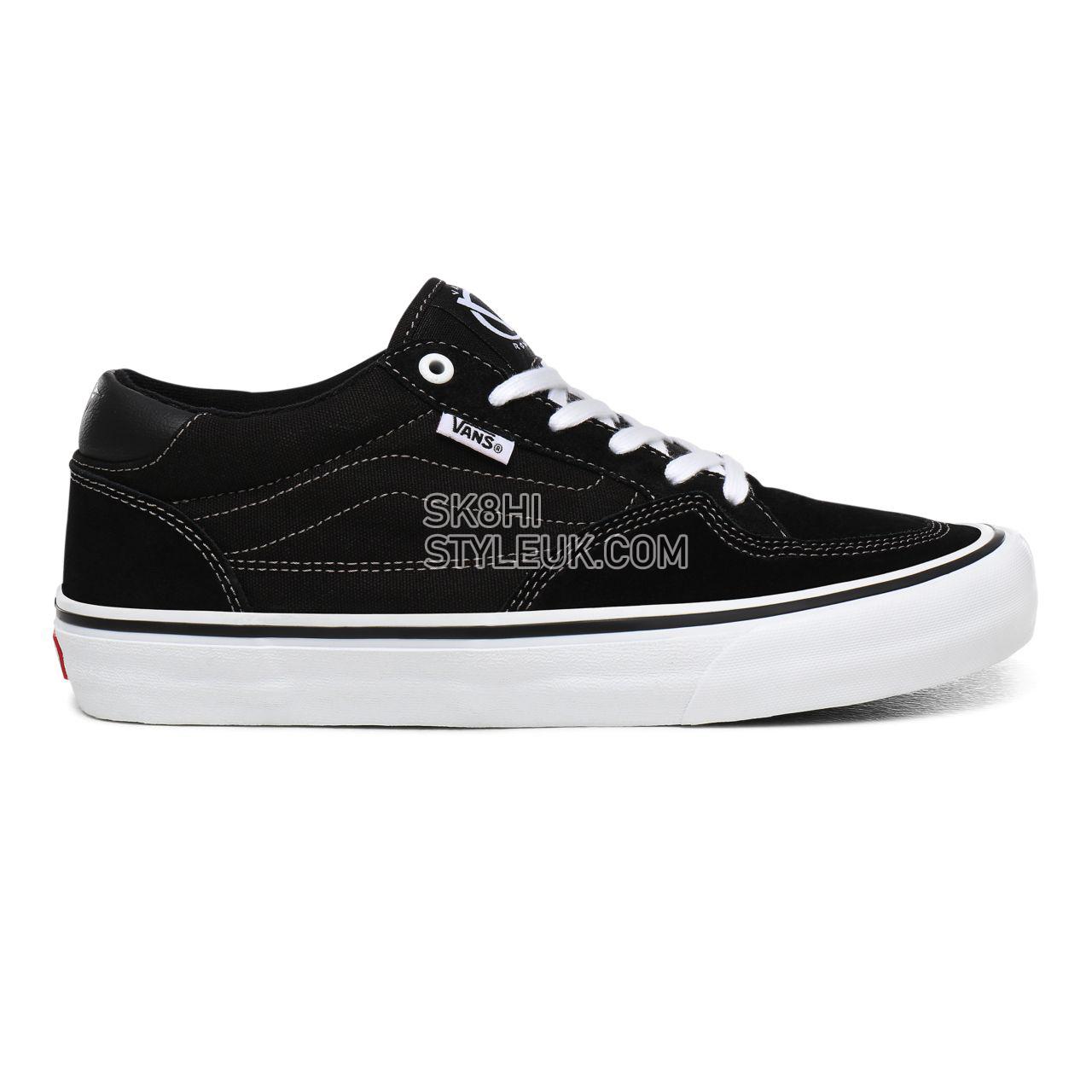 Vans Rowan Zorilla Pro Black Classic Mens Womens - Black/White VN0A4TZCY28 Shoes