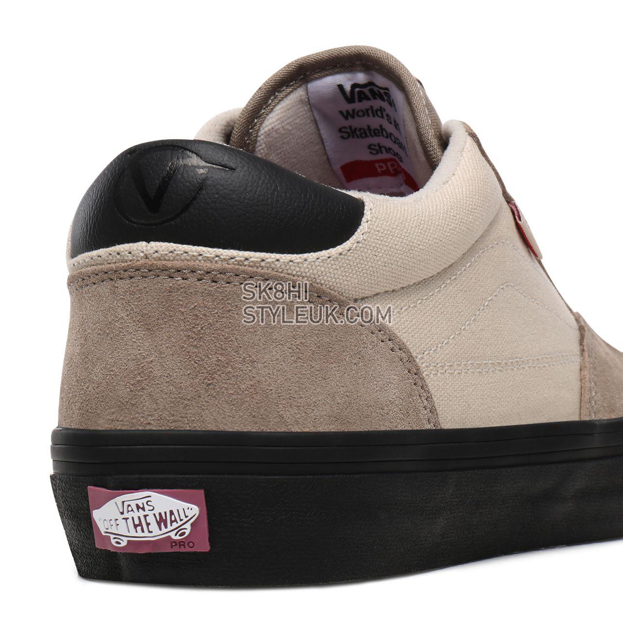 Vans Rowan Zorilla Pro Brown Classic Mens Womens - Desert Taupe/Black VN0A4TZCW8R Shoes