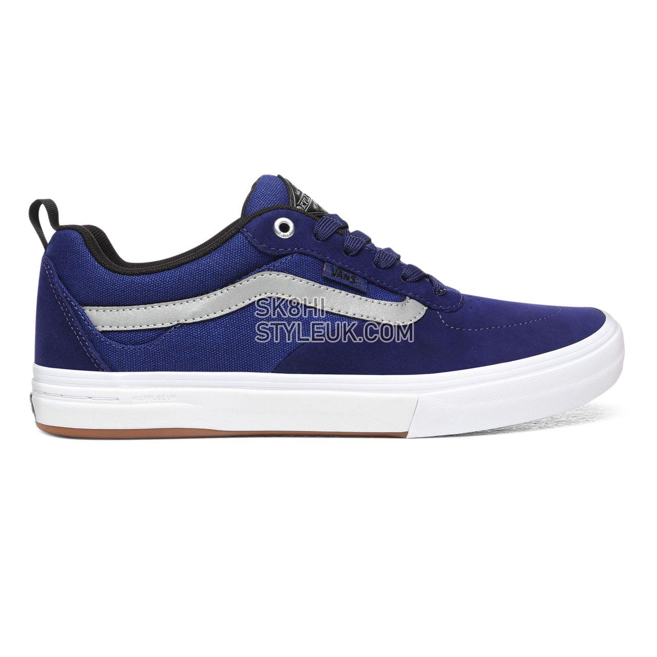 Vans Reflective Kyle Walker Pro Blue Classic Mens Womens - (Reflective) Blueprint/True White VN0A2XSGW7X Shoes