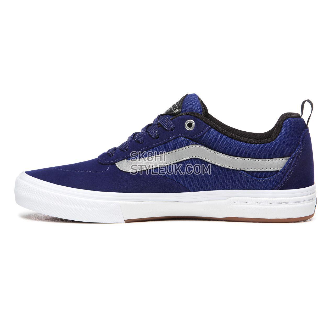 Vans Reflective Kyle Walker Pro Blue Classic Mens Womens - (Reflective) Blueprint/True White VN0A2XSGW7X Shoes