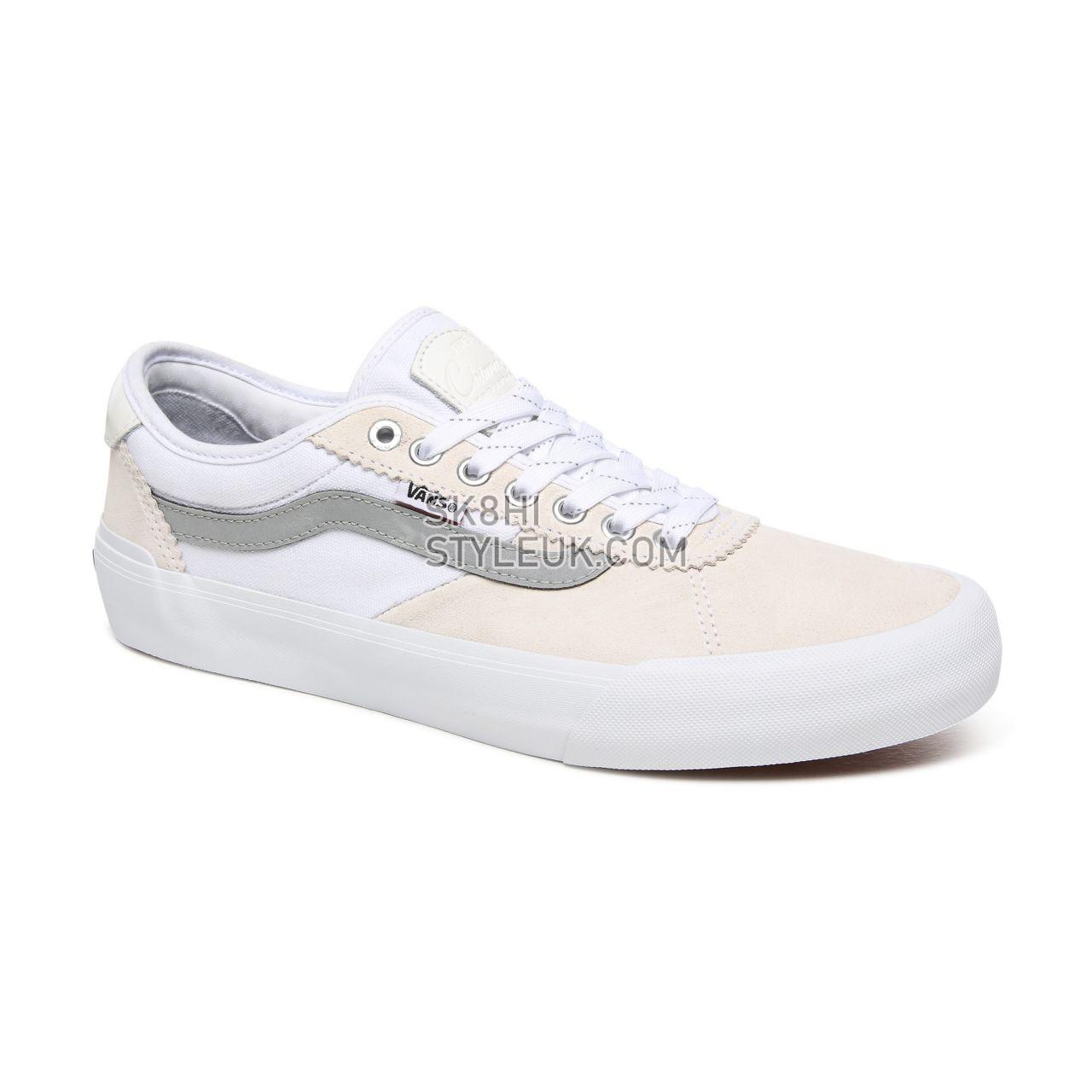 Vans Reflective Chima Pro 2 White Classic Mens Womens - (Reflective) White VN0A3MTIW69 Shoes