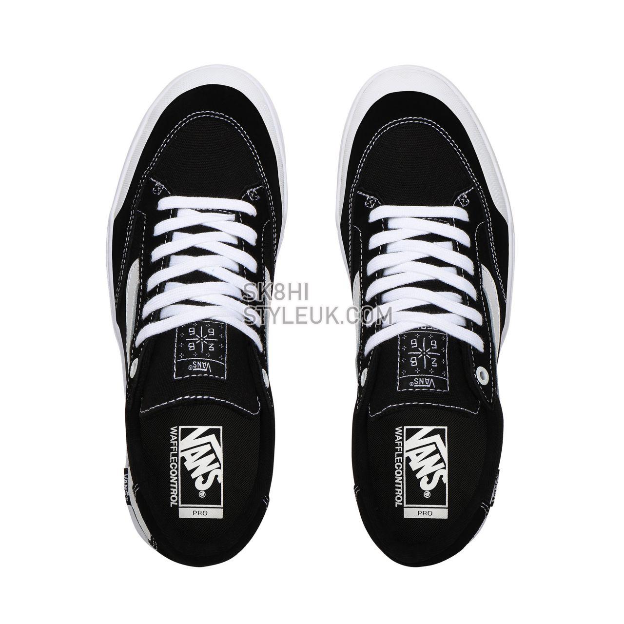 Vans Berle Pro Black Classic Mens Womens - Black-True White VN0A3WKX6BT Shoes