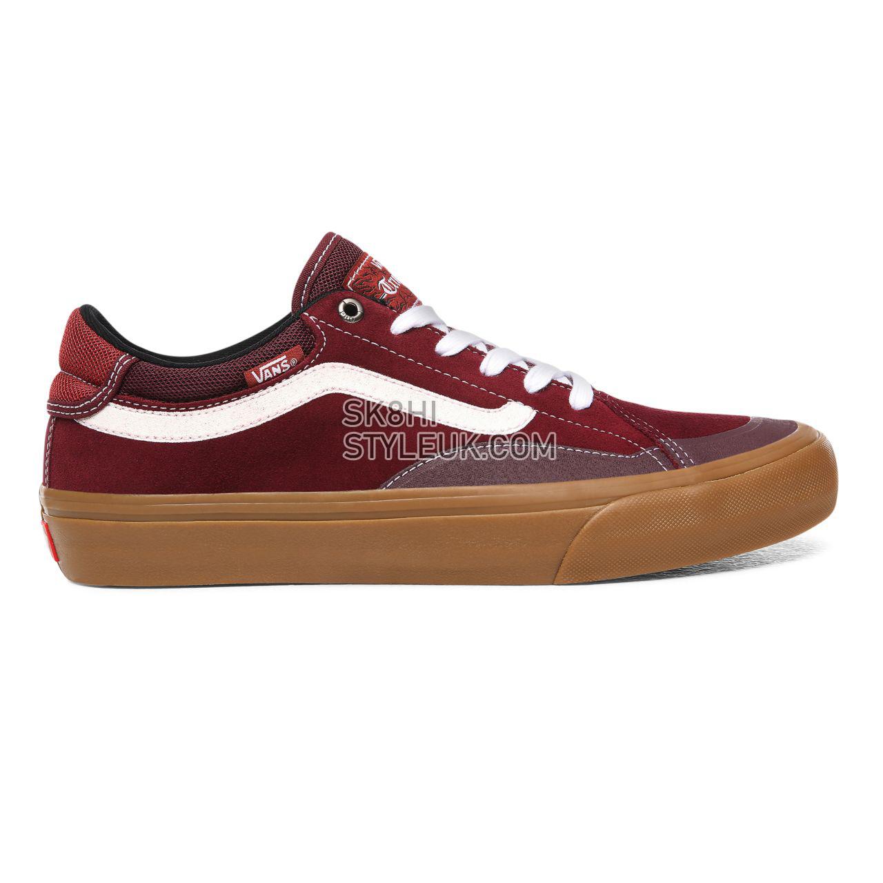 Vans TNT Advanced Prototype Pro Red Classic Mens Womens - Port Royale/Rosewood VN0A3TJXW4Q Shoes