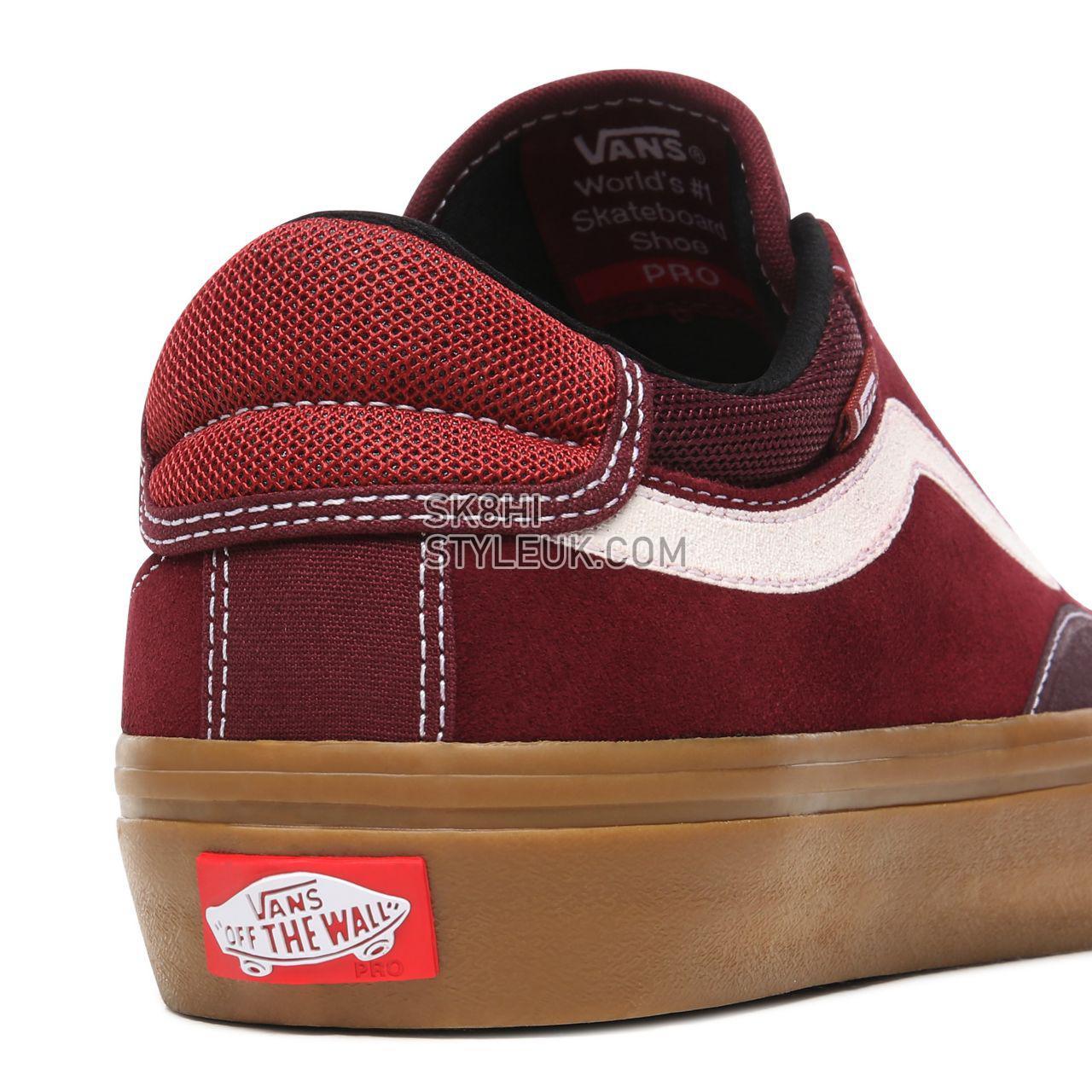 Vans TNT Advanced Prototype Pro Red Classic Mens Womens - Port Royale/Rosewood VN0A3TJXW4Q Shoes