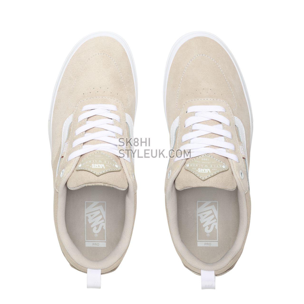 Vans Kyle Walker Pro Beige Classic Mens Womens - Rainy Day/True White VN0A2XSGW80 Shoes