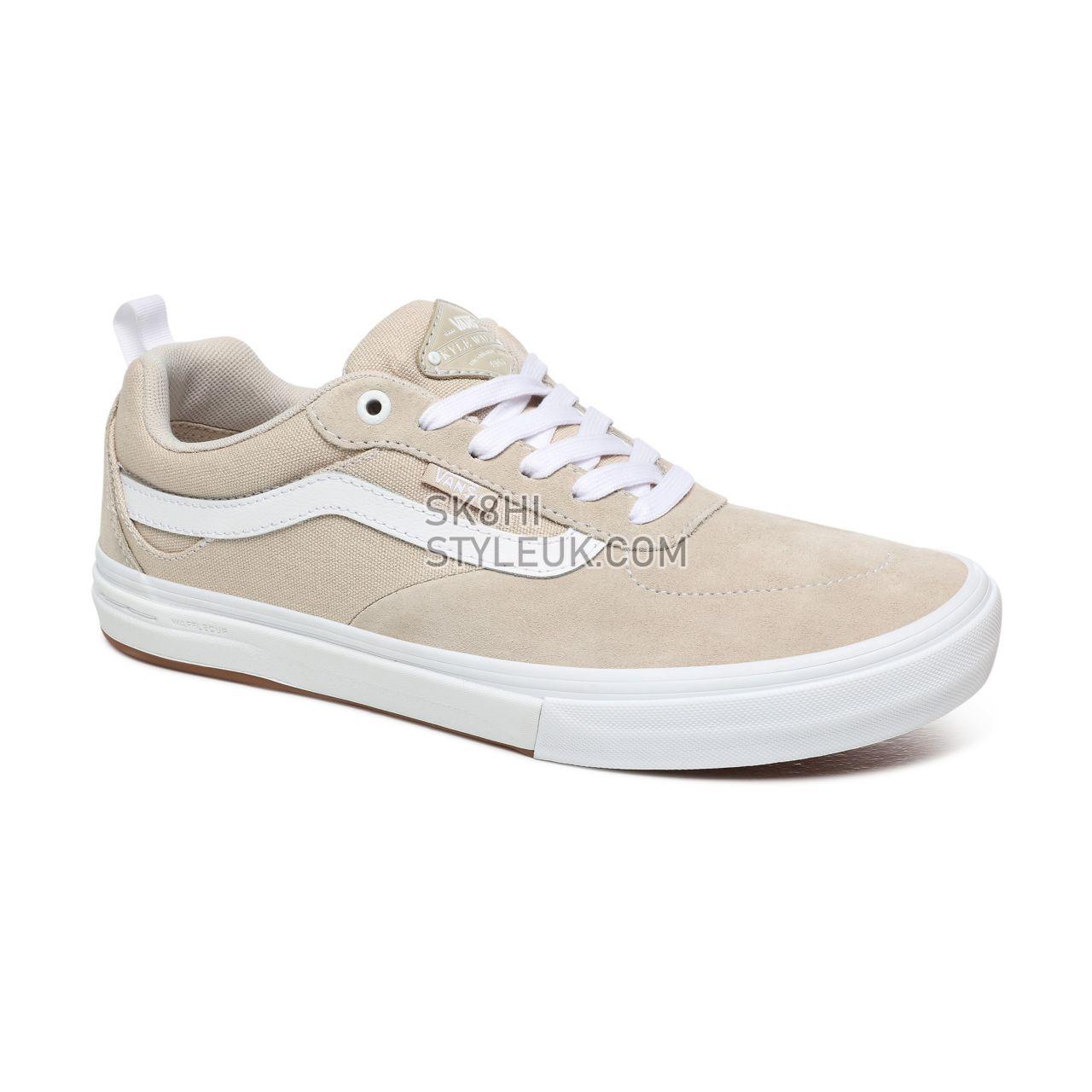 Vans Kyle Walker Pro Beige Classic Mens Womens - Rainy Day/True White VN0A2XSGW80 Shoes