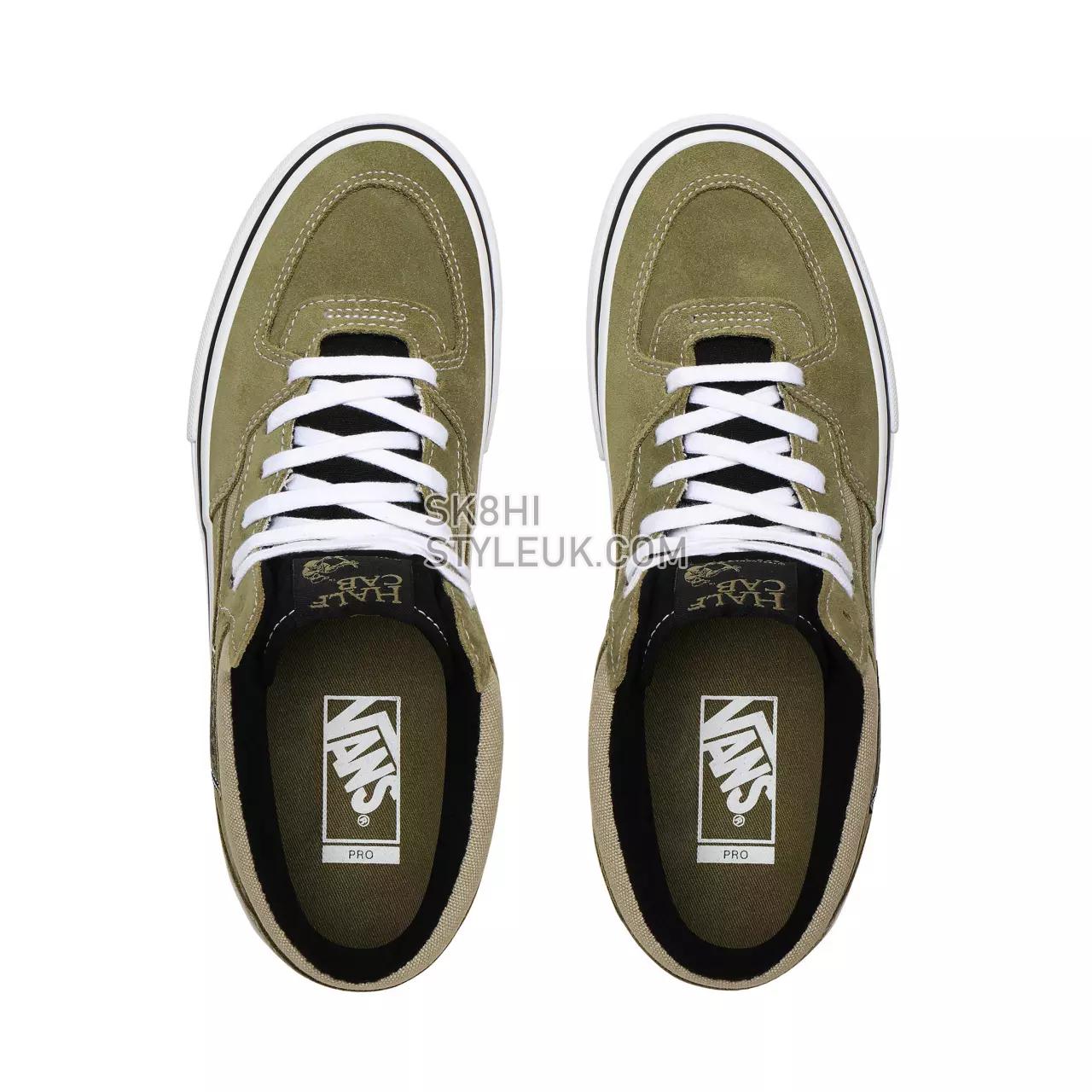 Vans Half Cab Pro Green Classic Mens Womens - Lizard/Eucalyptus VN0A38CPW70 Shoes