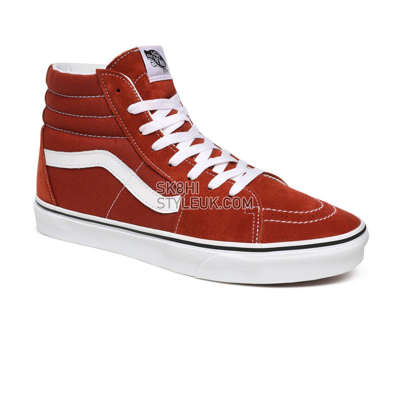 Vans Sk8-Hi Red Classic Mens Womens - Picante/True White VN0A4U3CWK8 Shoes