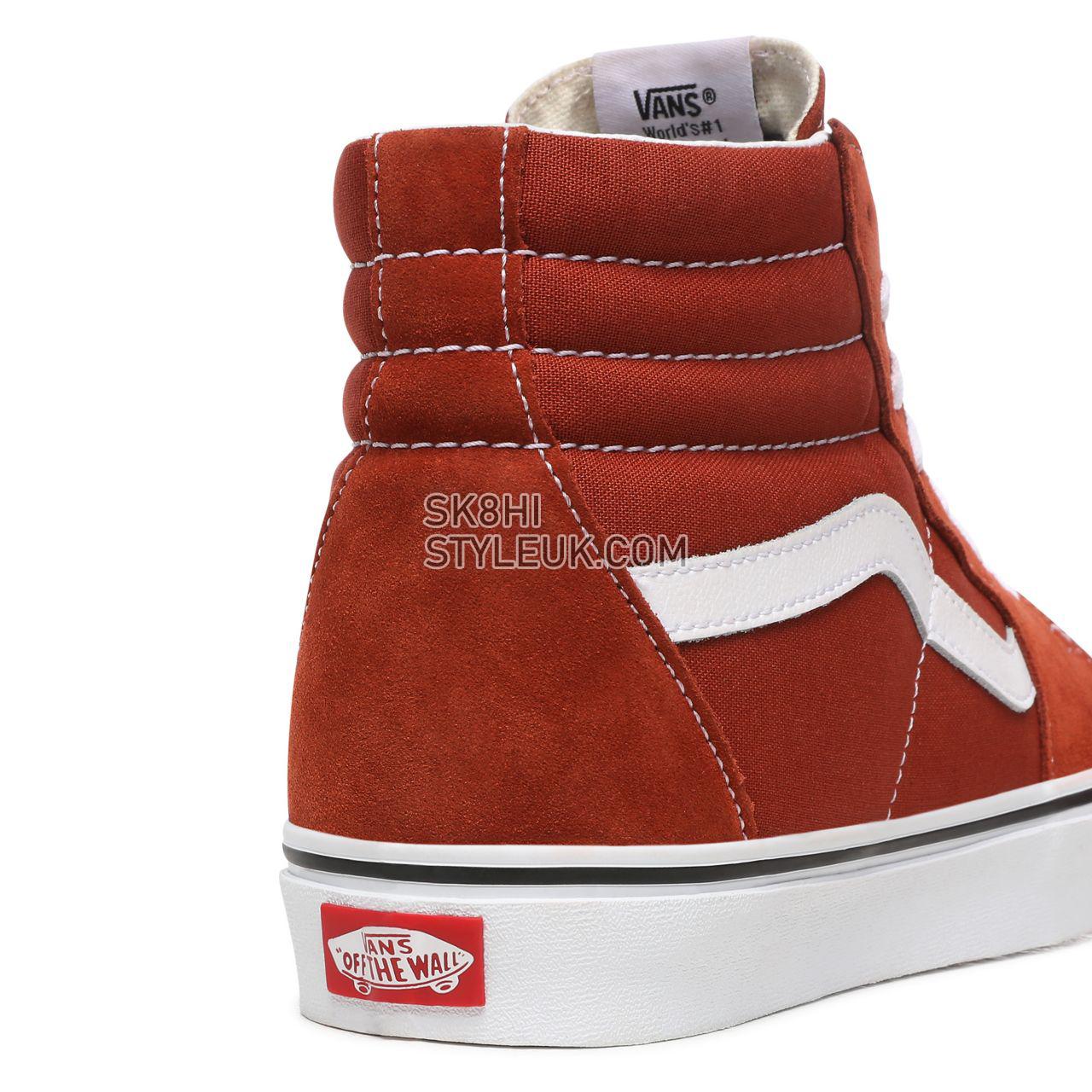 Vans Sk8-Hi Red Classic Mens Womens - Picante/True White VN0A4U3CWK8 Shoes