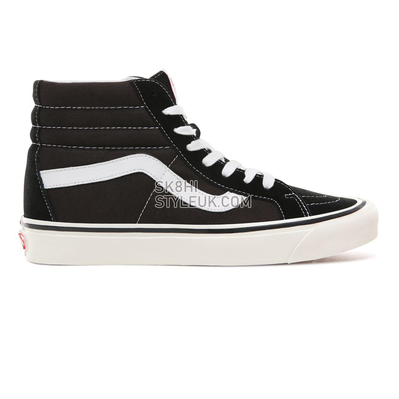 Vans Anaheim Factory Sk8-Hi 38 DX Black Classic Mens Womens - (Anaheim Factory) Black VN0A38GFPXC Shoes