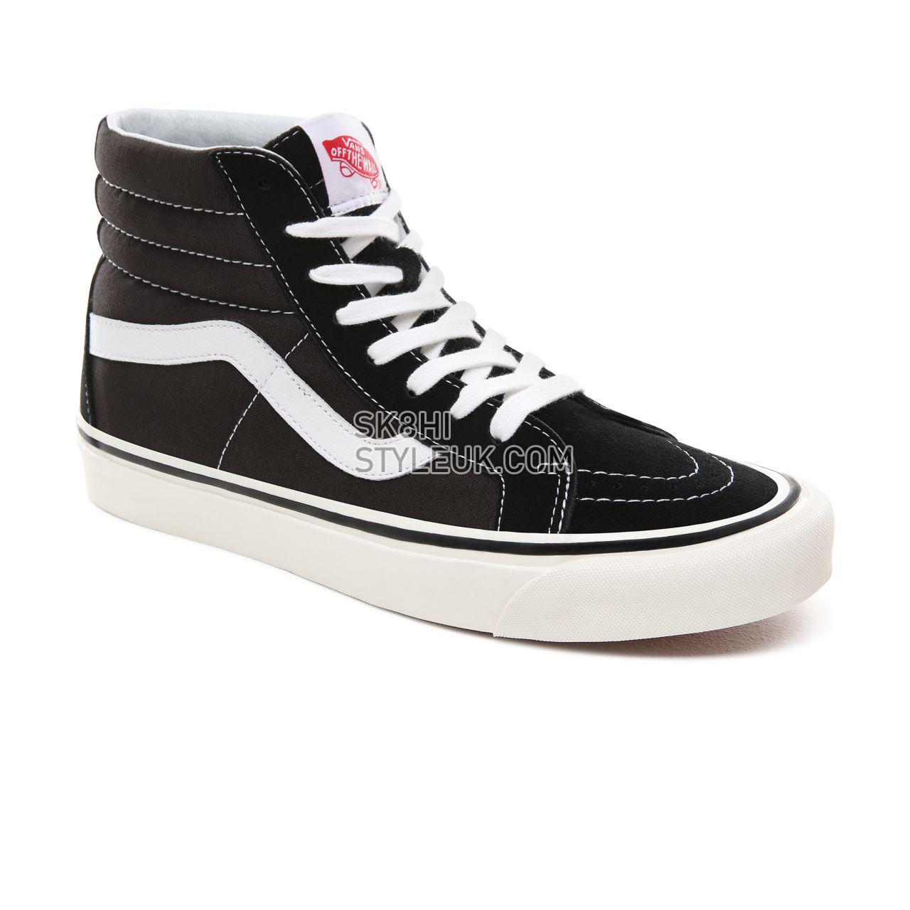 Vans Anaheim Factory Sk8-Hi 38 DX Black Classic Mens Womens - (Anaheim Factory) Black VN0A38GFPXC Shoes