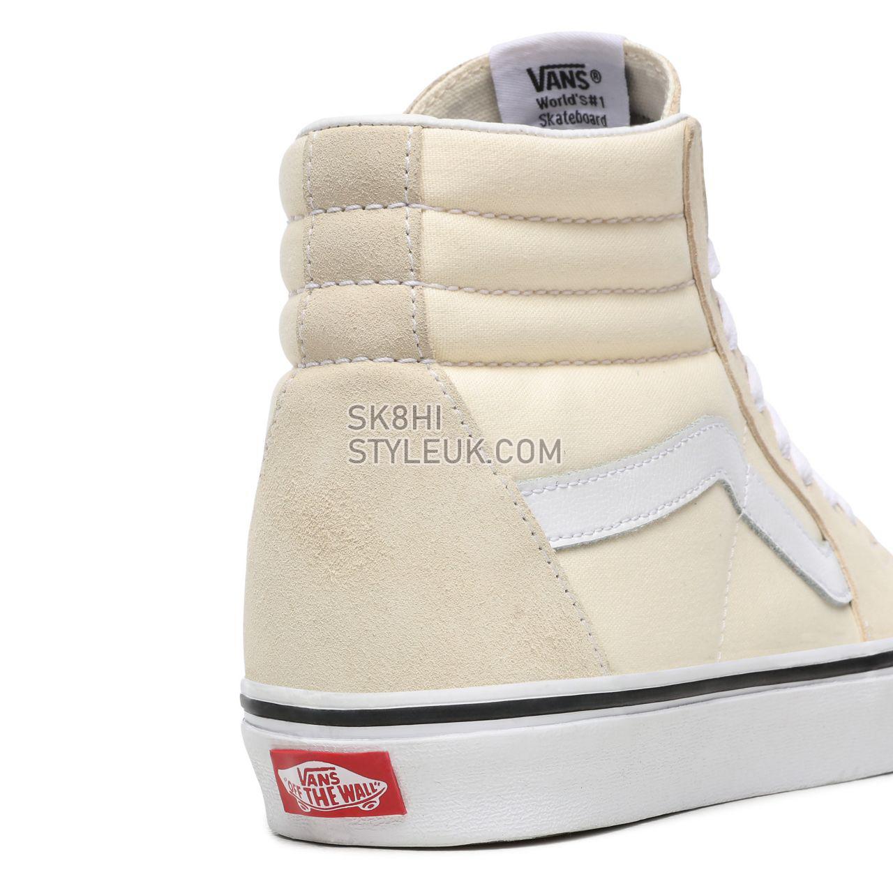 Vans Sk8-Hi White Classic Mens Womens - Classic White/True White VN0A4U3CFRL Shoes