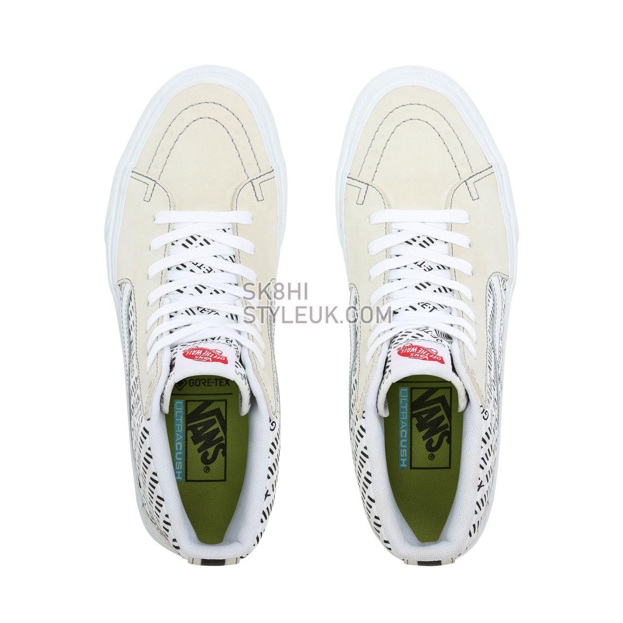 Vans Sk8-Hi Gore-Tex White Classic Mens Womens - White/Black VN0A4V9XYB2 Shoes