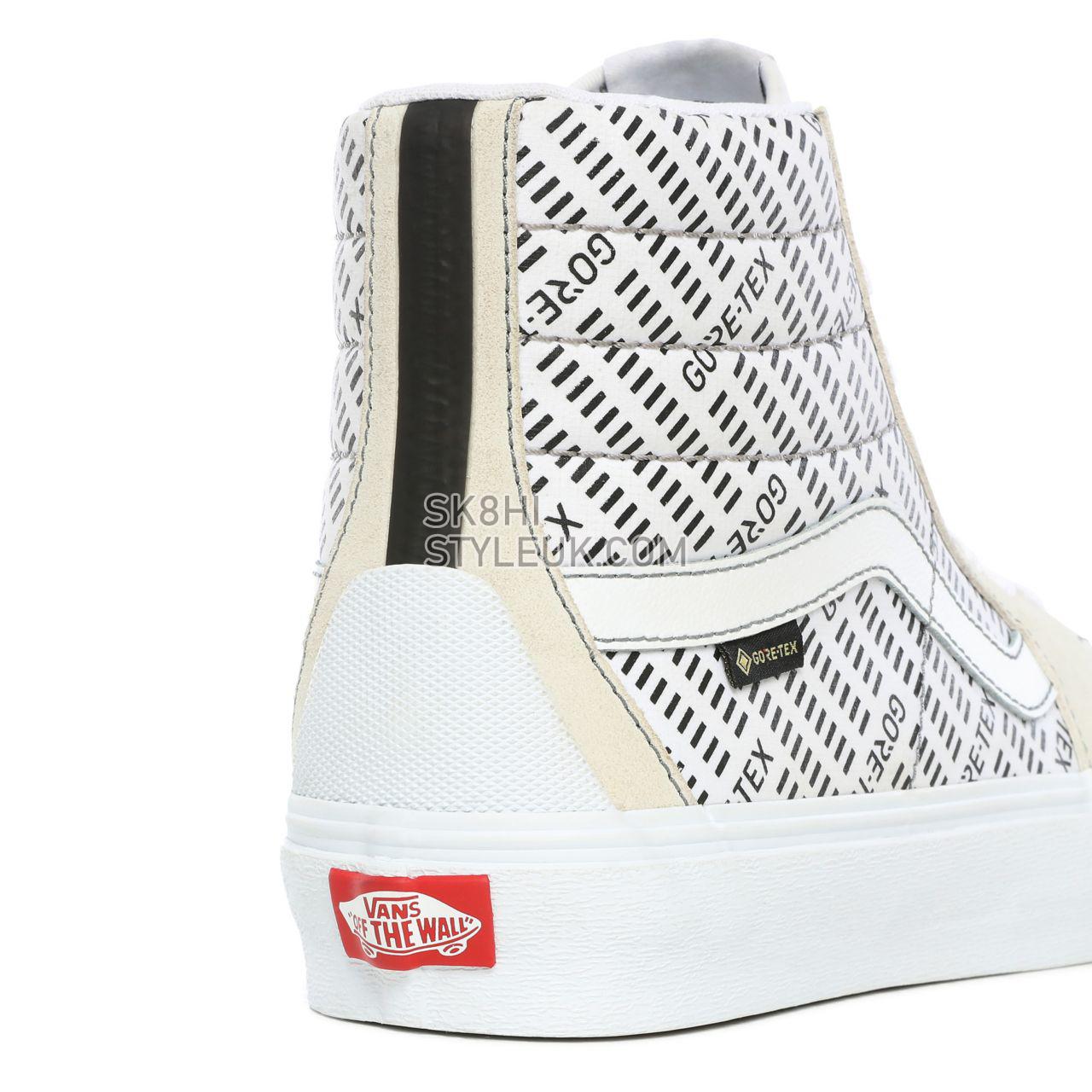 Vans Sk8-Hi Gore-Tex White Classic Mens Womens - White/Black VN0A4V9XYB2 Shoes