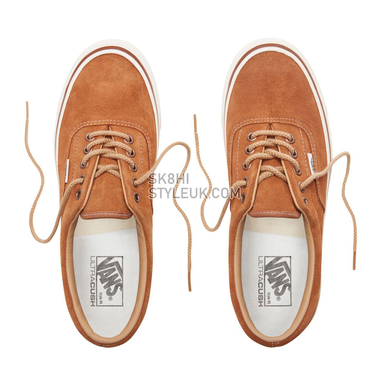 Vans Anaheim Factory Era 95 Dx Classic Mens Womens - (Anaheim Factory) Og Hart Brown/Suede VN0A2RR1UMG Shoes