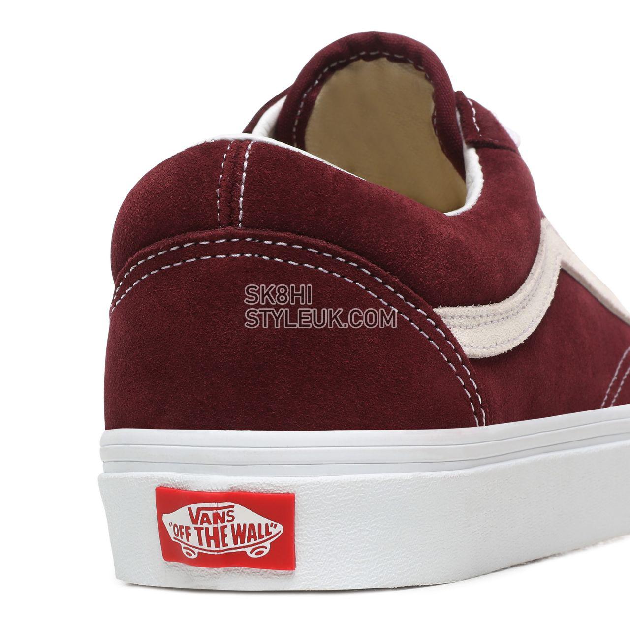 Vans Suede Old Skool Red Classic Mens Womens - (Suede) Port Royale VN0A4U3B6DZ Shoes