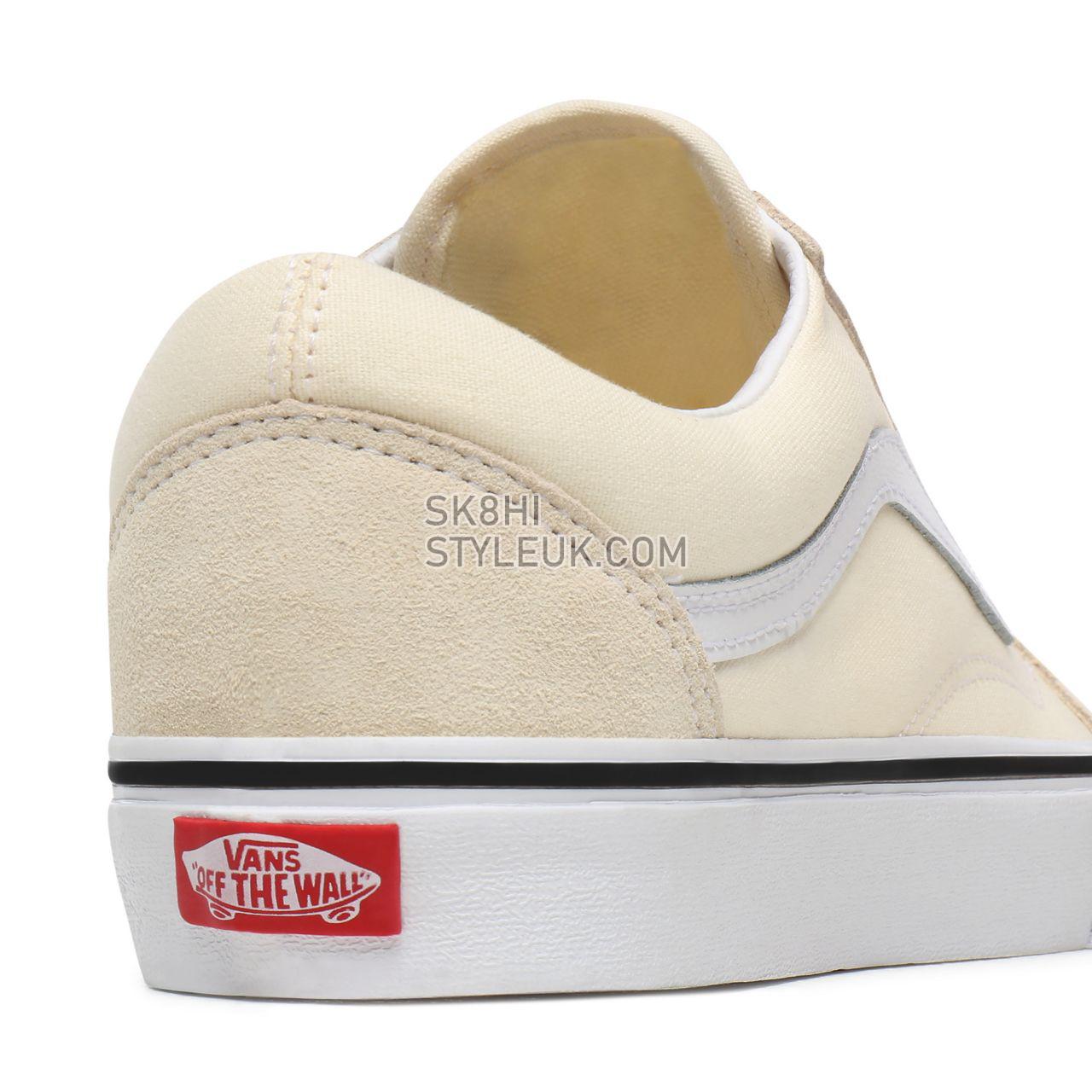 Vans Old Skool White Classic Mens Womens - Classic White/True White VN0A4U3BFRL Shoes