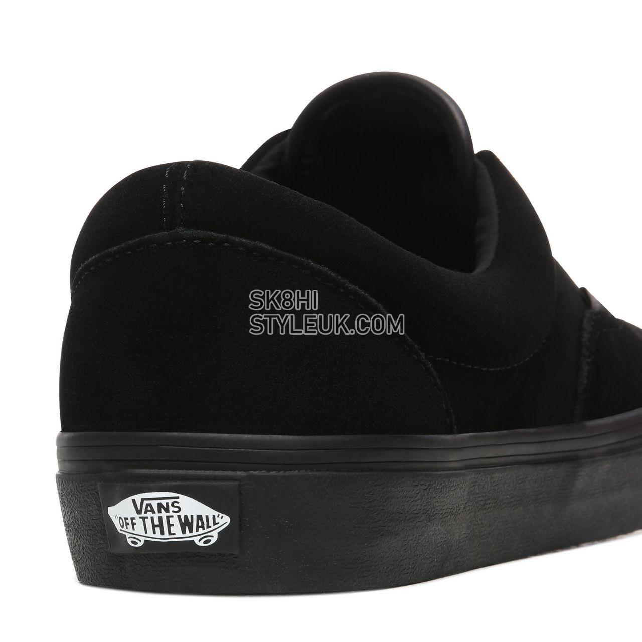 Vans Suede Era TC Black Classic Mens Womens - (Suede) Black/Black VN0A4BTP6D3 Shoes