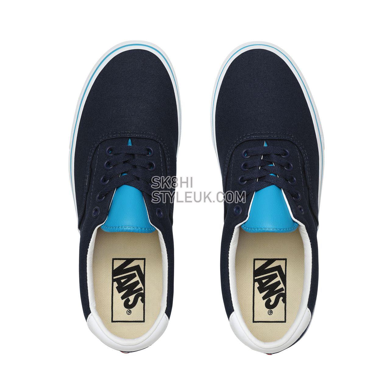 Vans C&L Era 59 Navy Classic Mens Womens - (C&L) Dress Blues/Caribbean Sea VN0A4U3AX48 Shoes